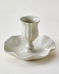 Ruffle Taper Holder