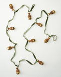 Acorn Jingle Bell + Velvet Garland
