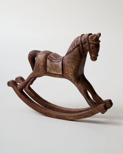 Hand-Carved Rocking Horse