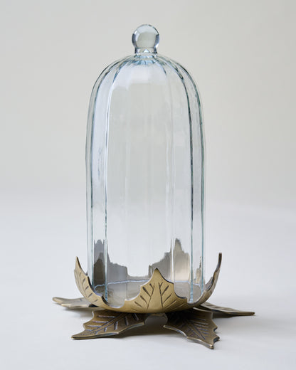 Antique Brass Holly Cloche