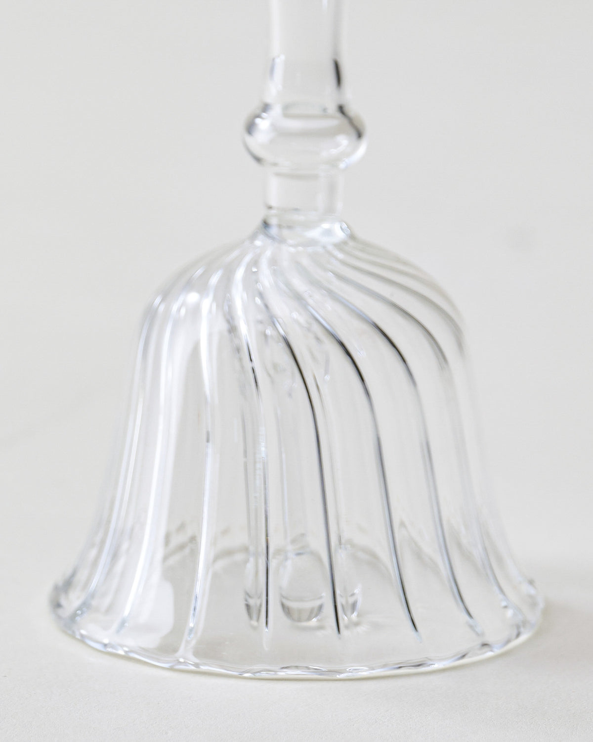 Olivia Fluted Glass Bell