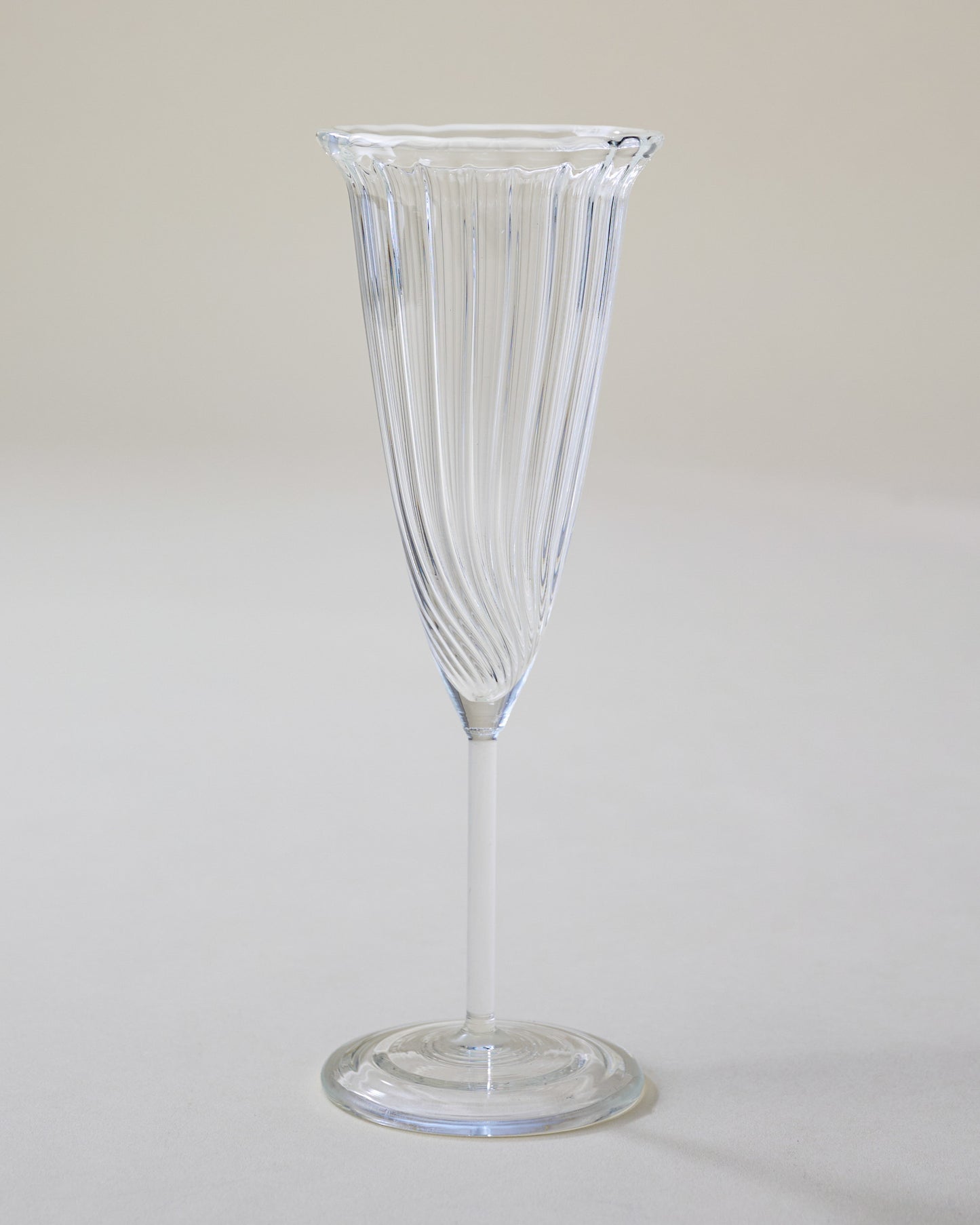 Fluted Champagne Glass