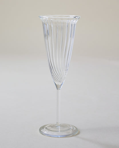 Fluted Champagne Glass