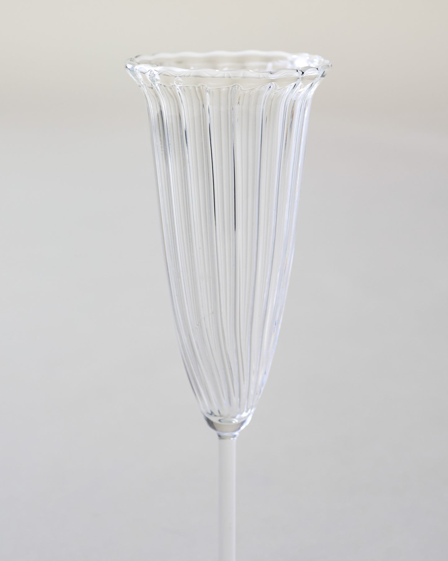 Fluted Champagne Glass