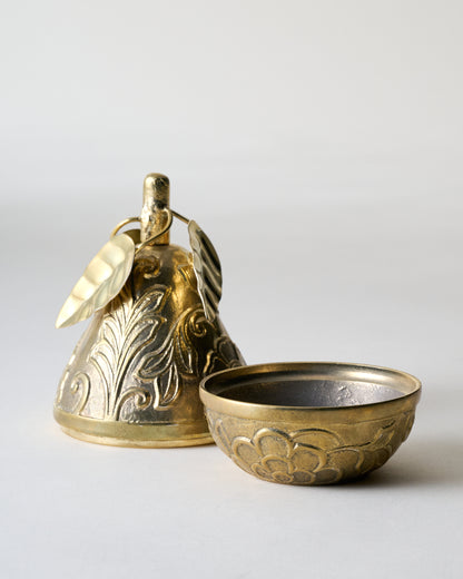 Antique Brass Pear Sitabout