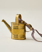 Solid Brass Watering Can Ornament