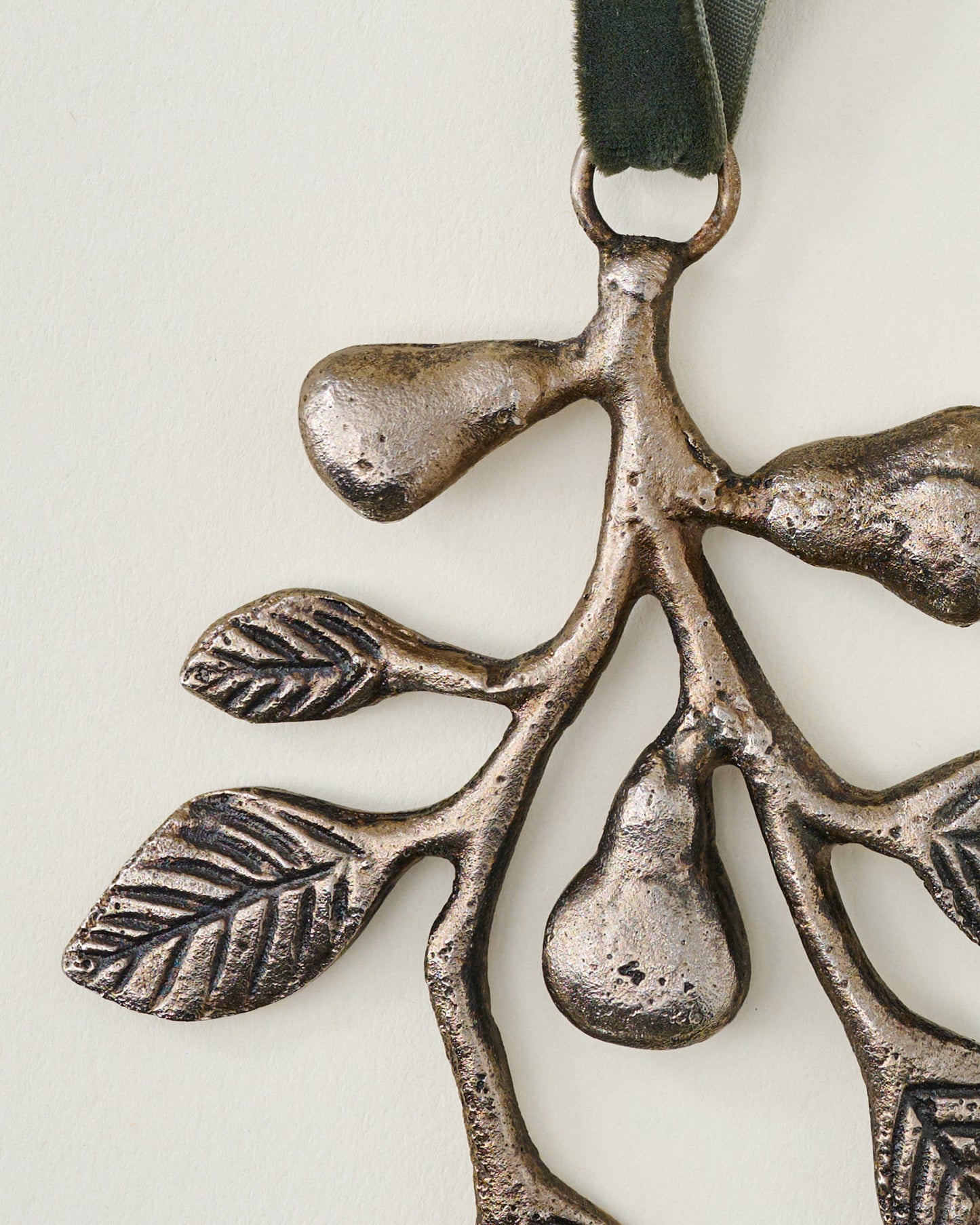 Pewter Pear Drop Ornament