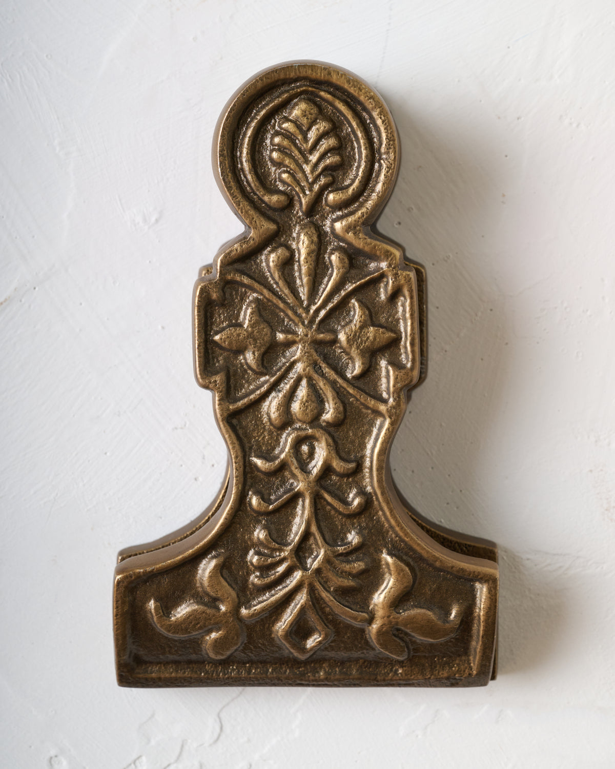 Cast Antique Brass Paper Clip