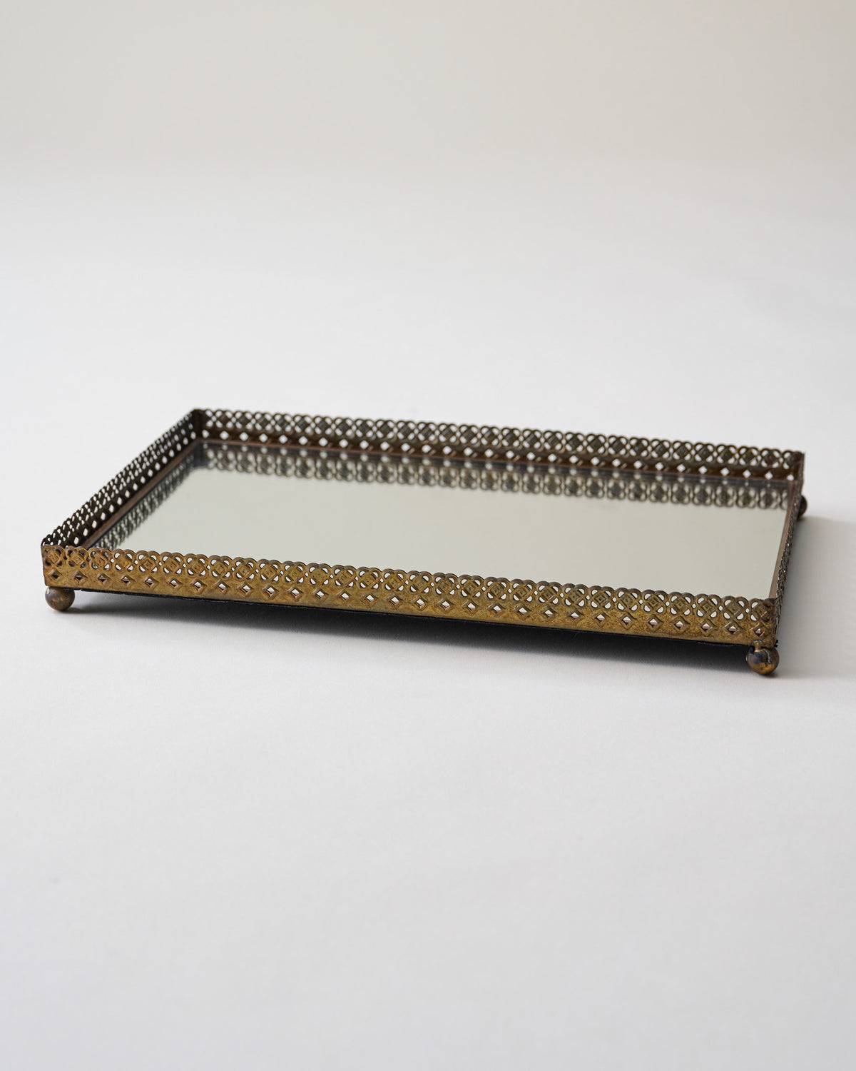 Angeline Mirrored Tray