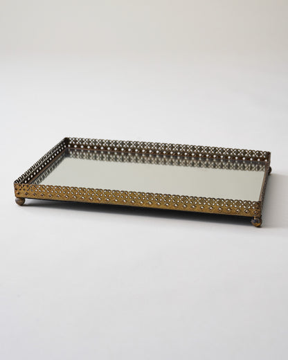 Angeline Mirrored Tray