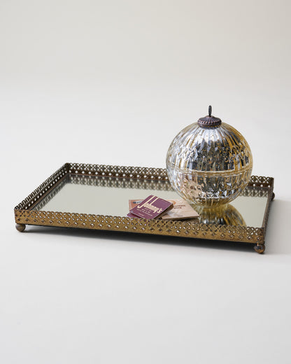 Angeline Mirrored Tray