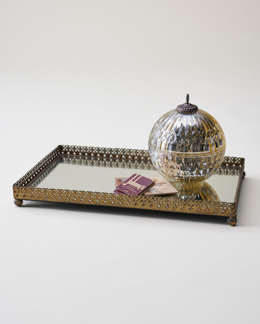 Angeline Mirrored Tray