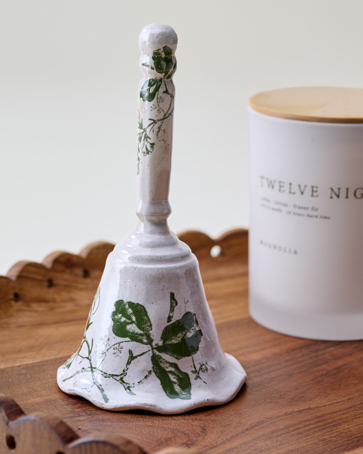 Heirloom Garden Ceramic Bell