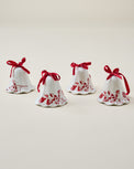 Heirloom Garden Bell Ornament, Set of 4