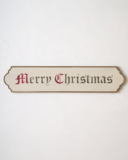 Merry Christmas Sign
