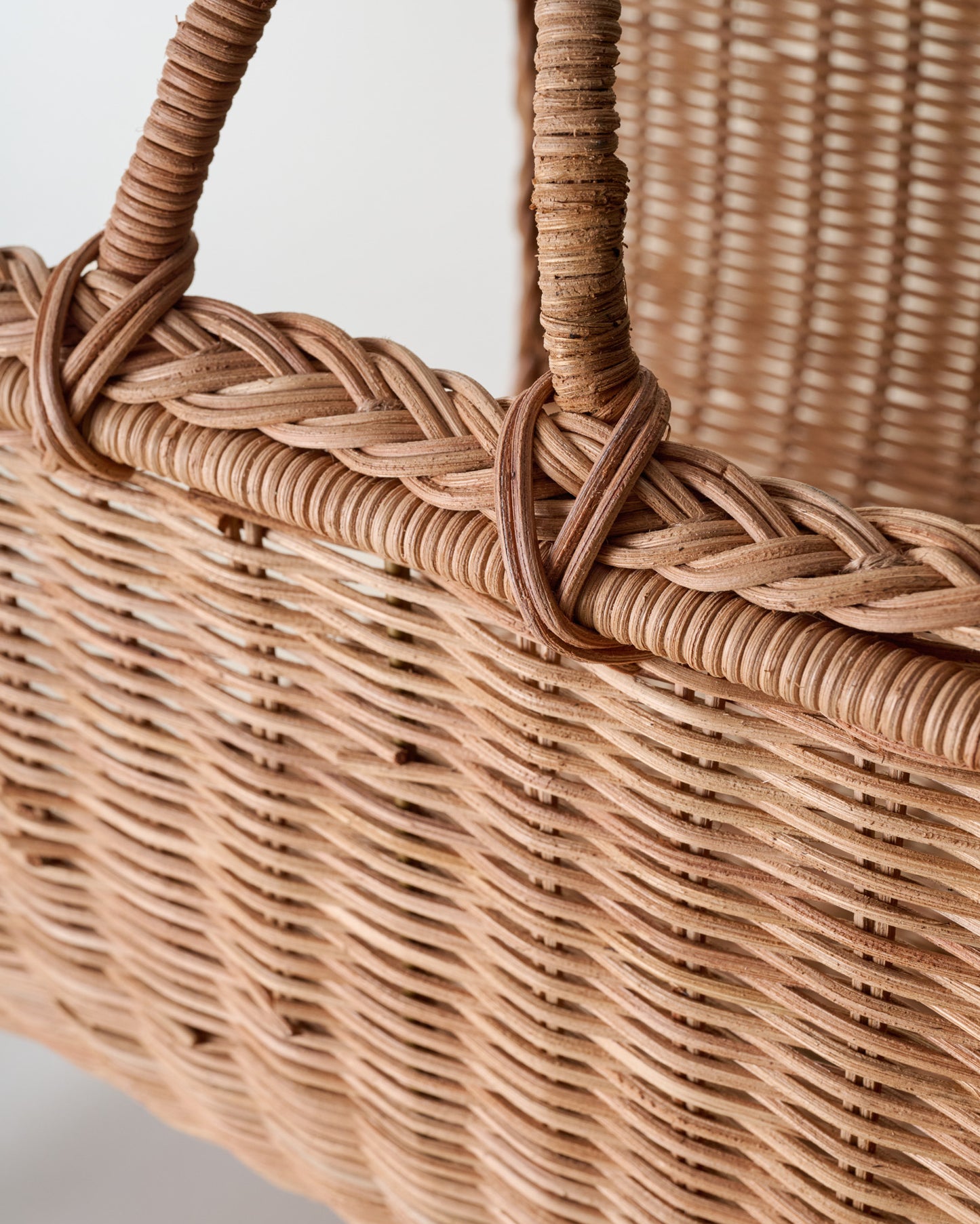 Woven Rattan Log Holder