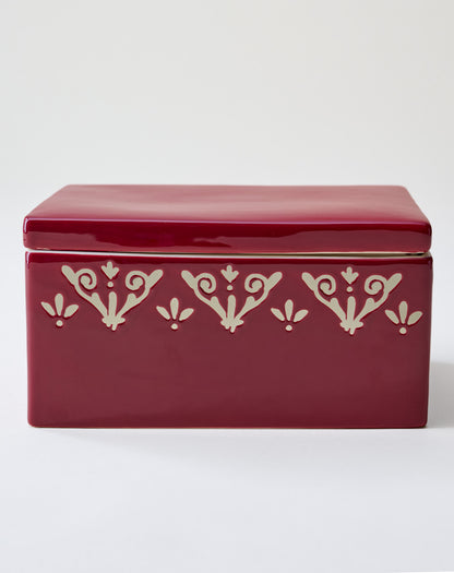 Heirloom Noel Ceramic Canister