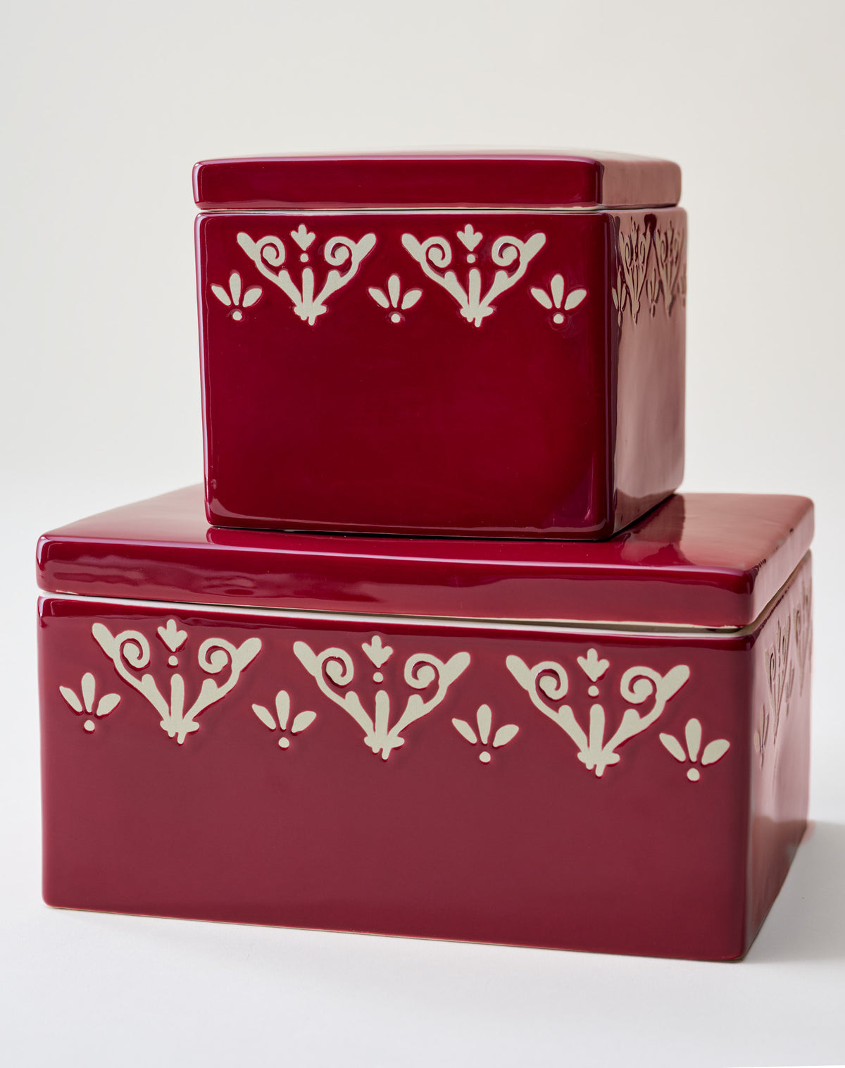 Heirloom Noel Ceramic Canister