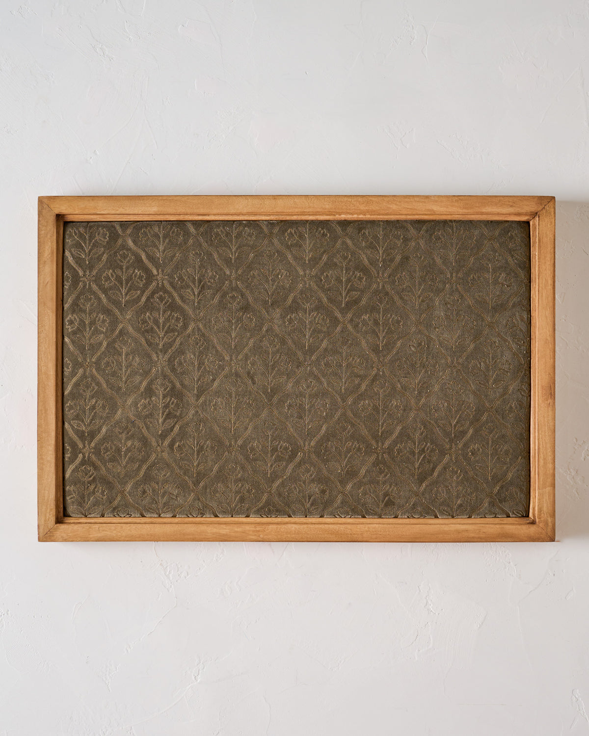 Embroidered Floral Bulletin Board, 20"x30"