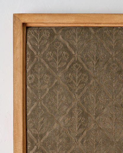 Embroidered Floral Bulletin Board, 20"x30"