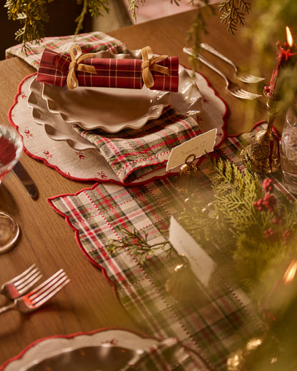 Classic Christmas Reversible Table Runner - 73"x15"