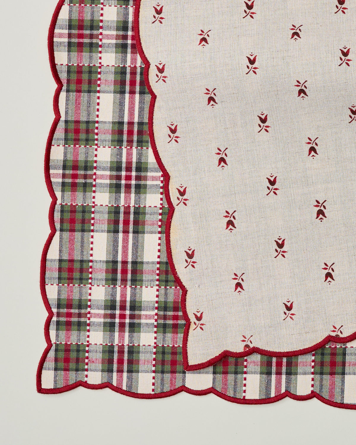 Classic Christmas Reversible Table Runner - 73"x15"