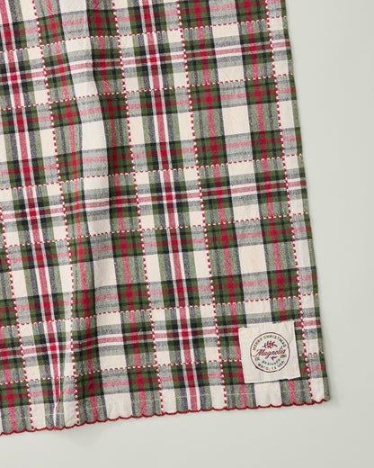 Magnolia Classic Christmas Plaid Tea Towel
