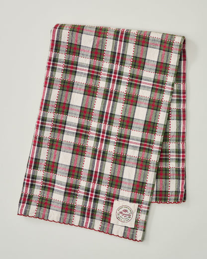 Magnolia Classic Christmas Plaid Tea Towel