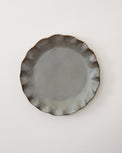 Green Organic Ruffle Edge Plate (Salad)