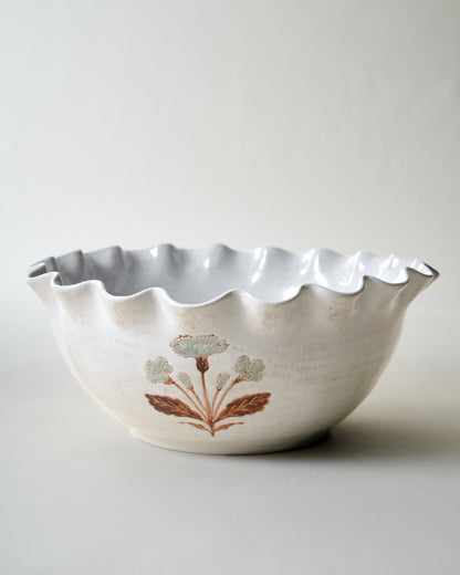 Elaine Floral Serving Bowl