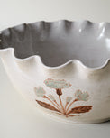 Elaine Floral Serving Bowl close up