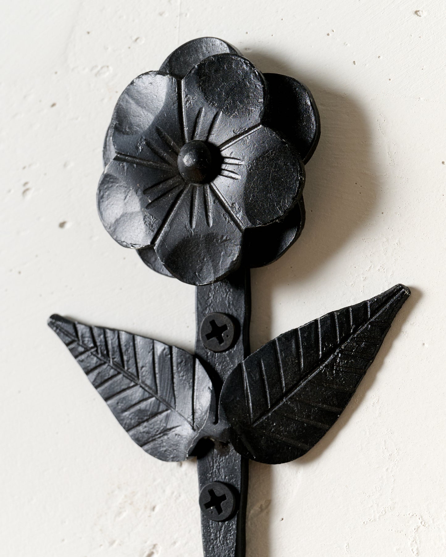 Forged Iron Floral Hook I