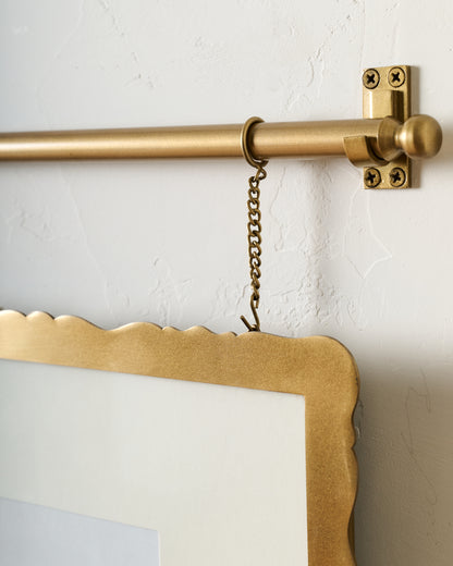 Colleen Brass Scallop Picture Frame