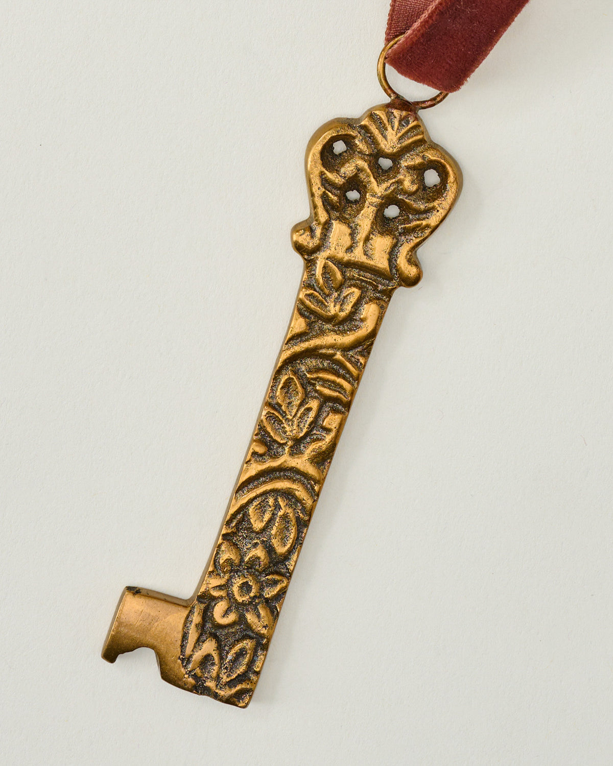 Brass Cast Key Ornament