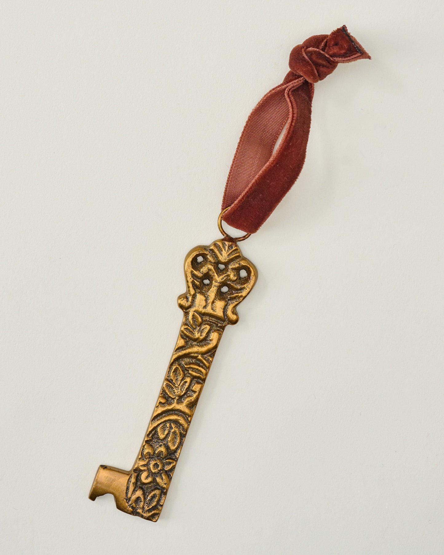 Brass Cast Key Ornament