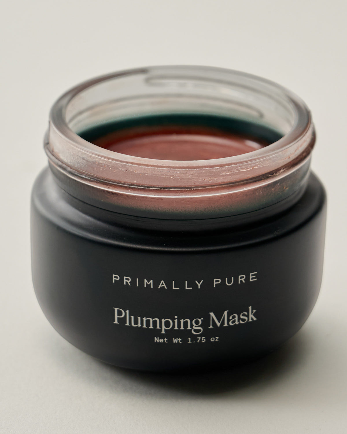 Primally Pure Plumping Mask lid off