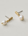 Magnolia Pearl Drop Earrings