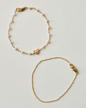 Magnolia Pearl Heart Bracelet Set
