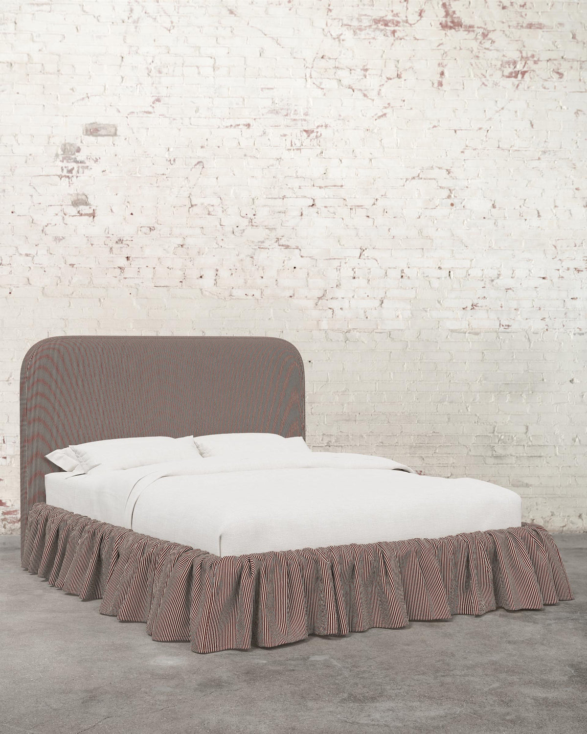 Poppy Ruffle Specialty Upholstered Bed