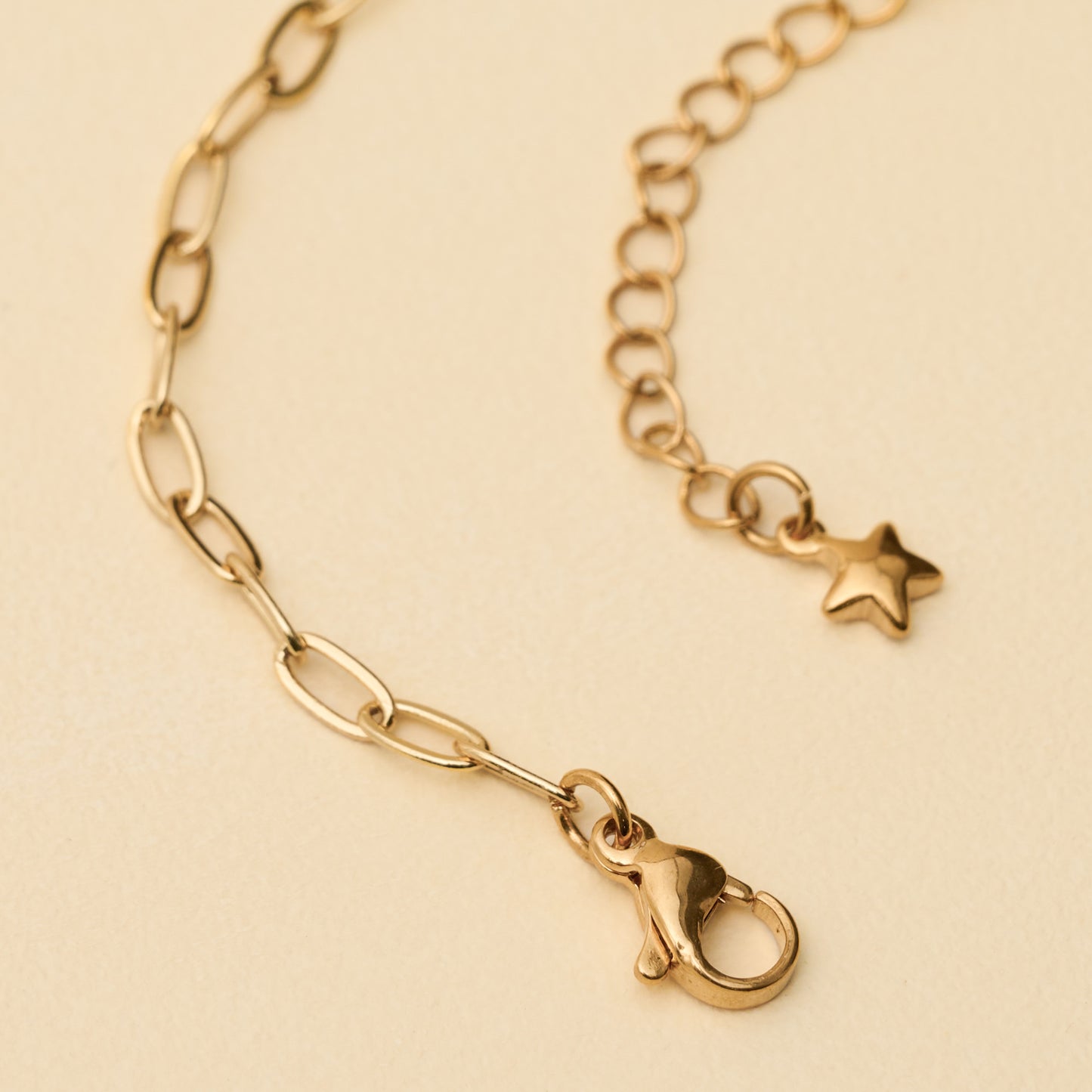 Radiant Heart Brass Chain Necklace