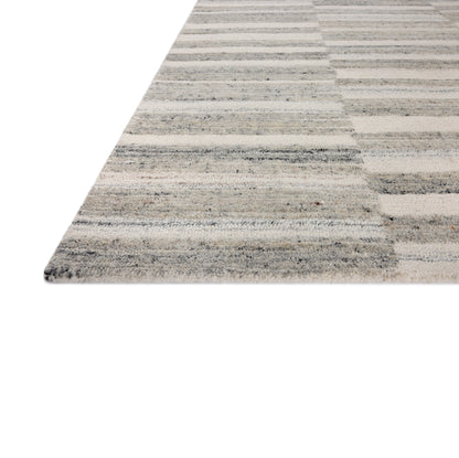 Rae Stone Ivory Rug close up of corner