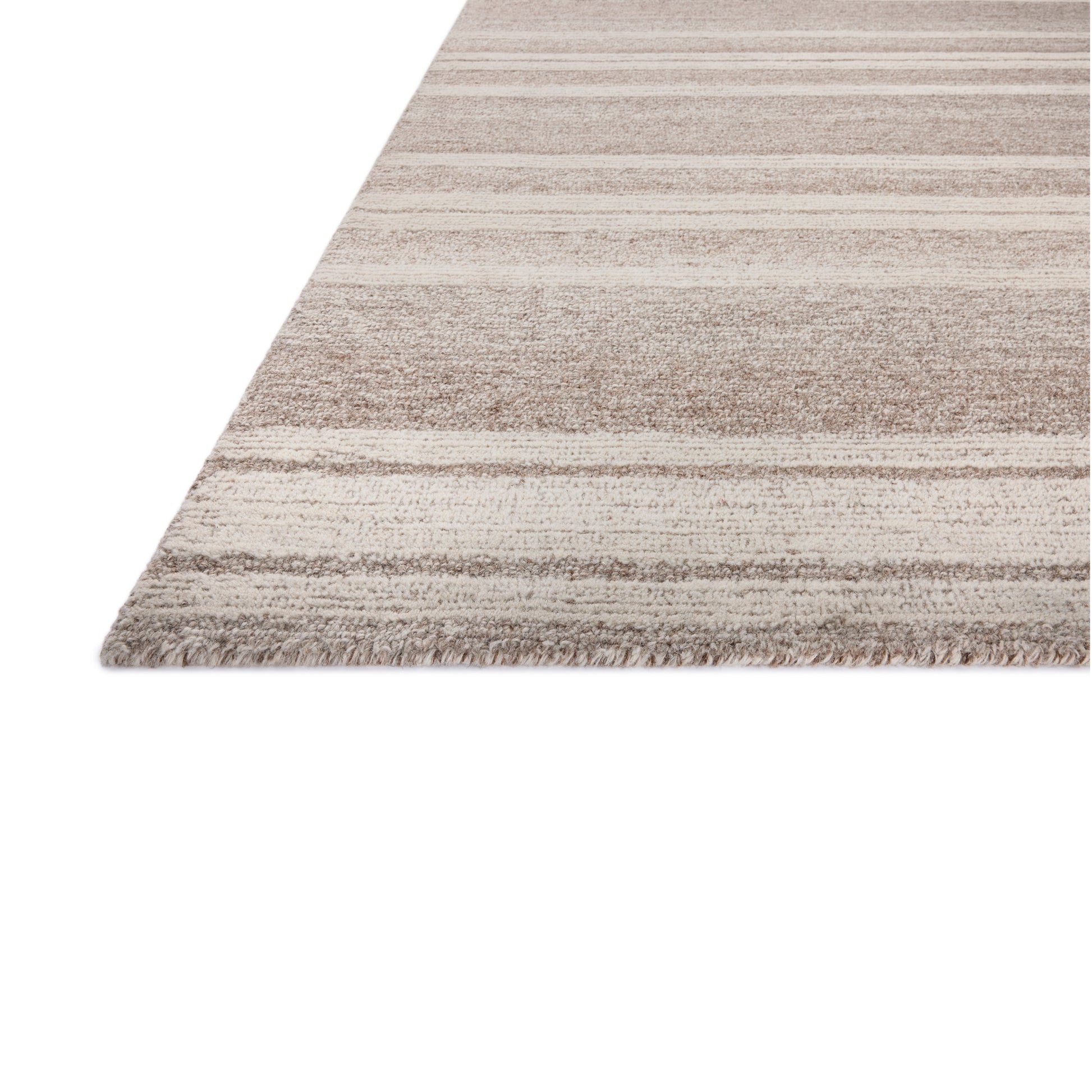 Rae Clay Ivory Rug close up of corner