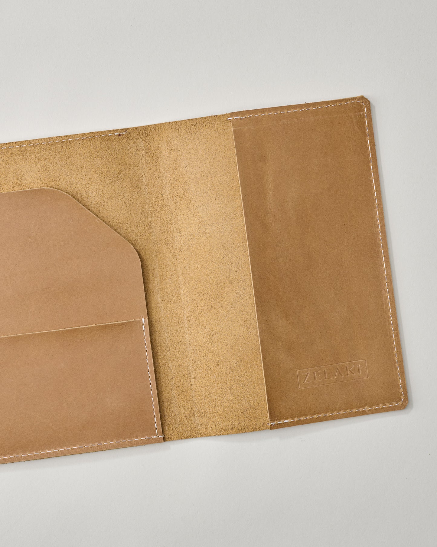 Refillable Notebook Tan