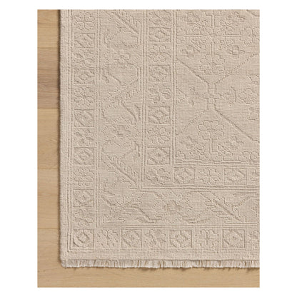 Ruth Ivory Ivory Rug corner