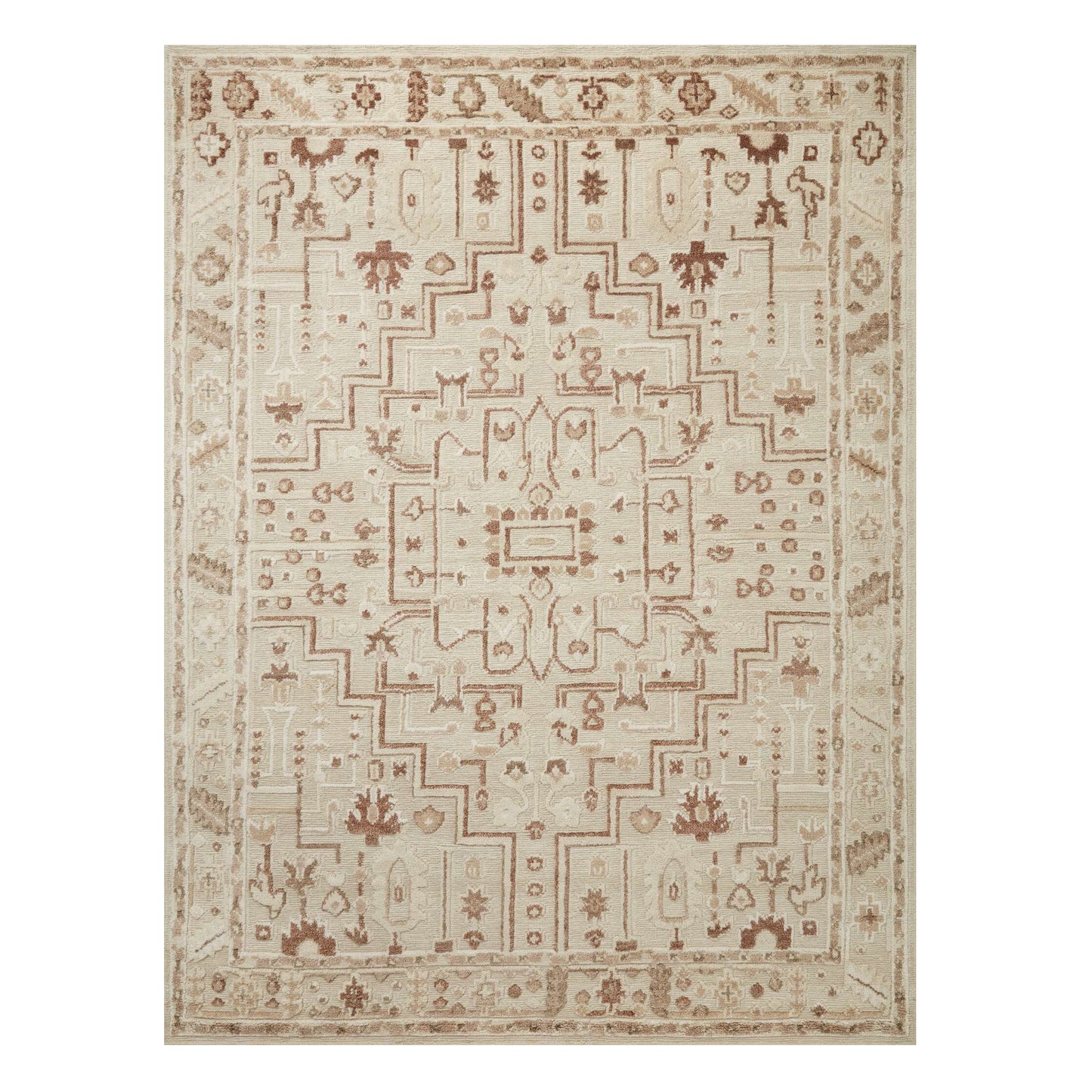 Ingrid Ivory Earth Rug