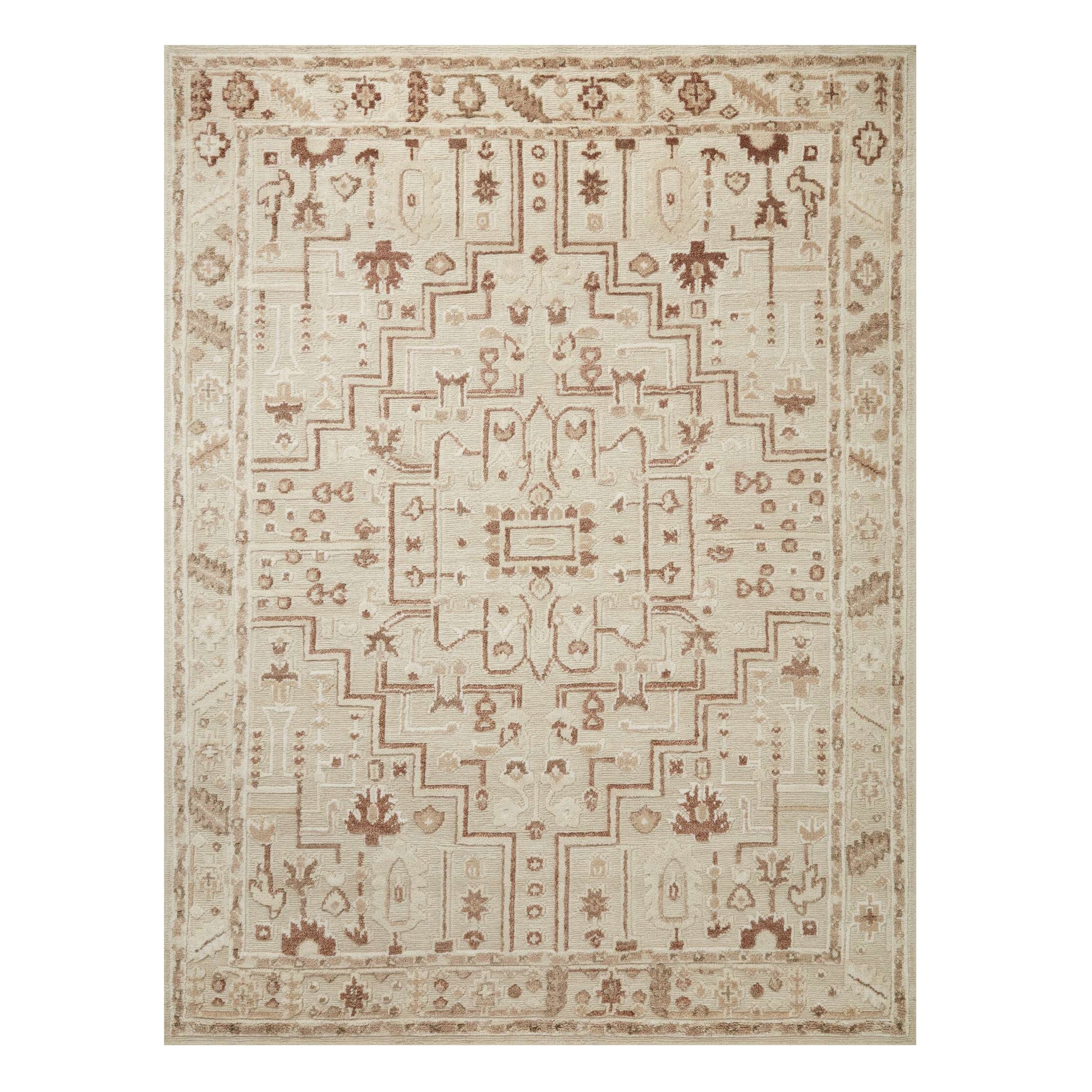 Ingrid Ivory Earth Rug