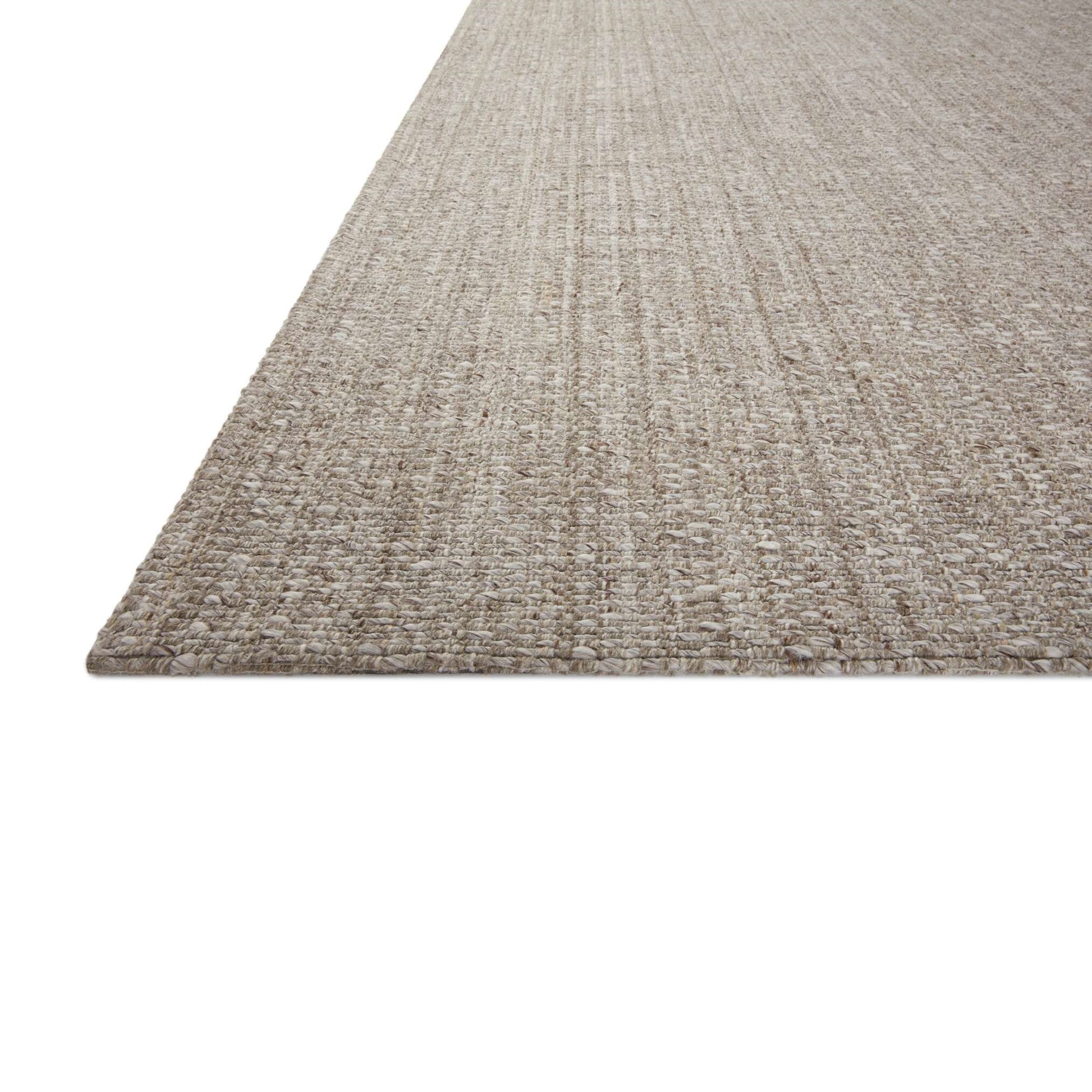 Pippa Stone Rug close up of corner