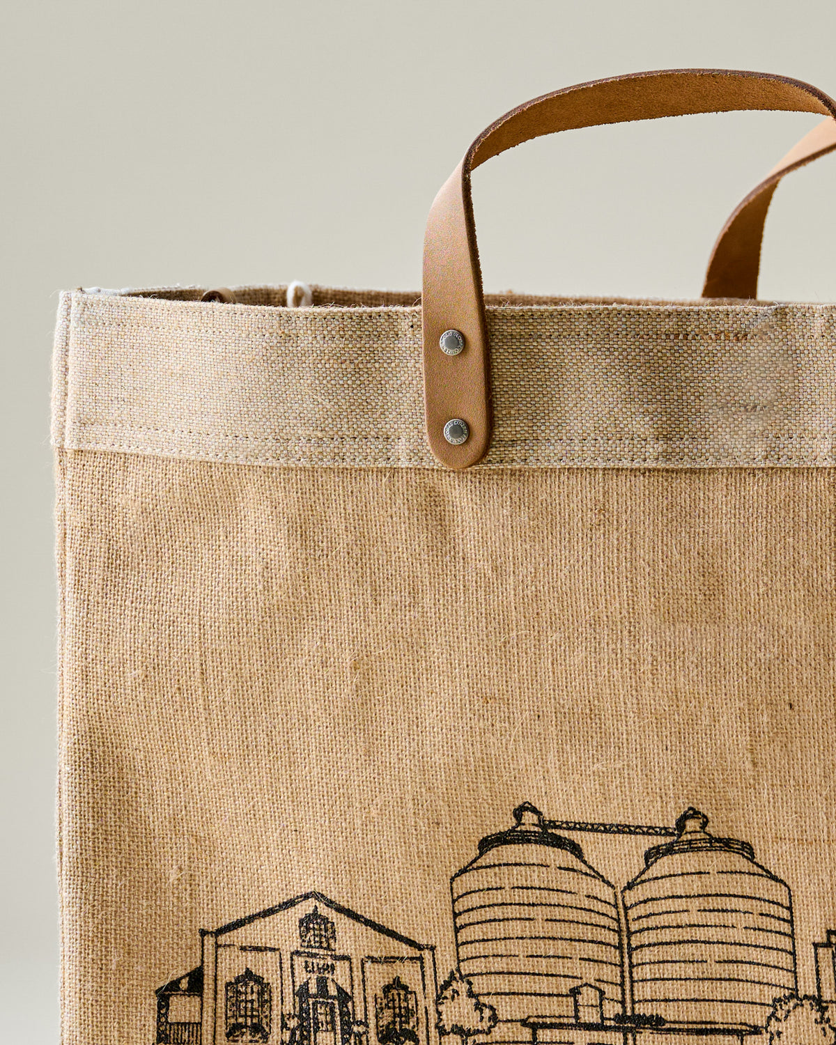 Scenic Silos East West Market Tote