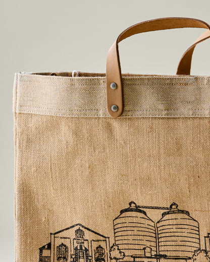 Scenic Silos East West Market Tote