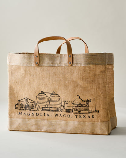 Scenic Silos East West Market Tote